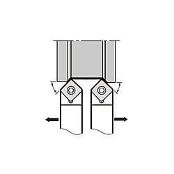 S形 外径用TACバイト スクリューオン式 SSDPN 画像