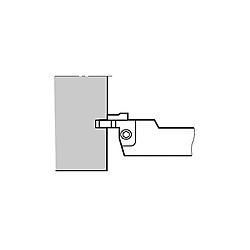 端面溝入れ加工用バイト CFGS形