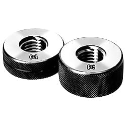 ねじ用限界ゲージ（LG） メートル（M）ねじ 【はめあい区分：中】 JIS（ISO等級） リング