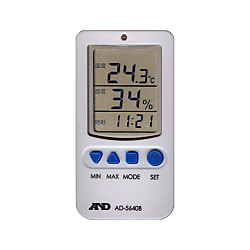 アラーム付き温湿度計 AD-5640B,質量（g）：約90