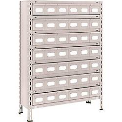 軽量ボルト式棚 （スチール引き出し付・100kgタイプ､高さ1200mm､1800mm）