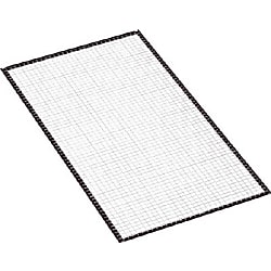 中量ボルトレス棚用背網（樹脂製）