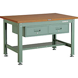 中量作業台（2列引出し付）均等荷重1200kg