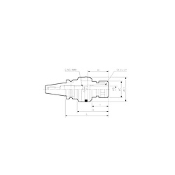 3LOCKゼロフィット型スリムチャック MBT40
