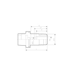 HSK高速回転用ミーリングチャック HSK-A