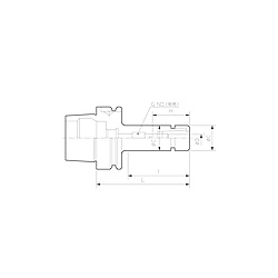 HSK高速回転用スリムチャック HSK-A100