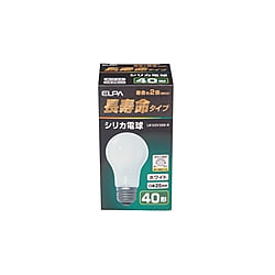 シリカ電球（ホワイト） 長寿命タイプ 画像