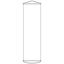 懸垂幕    幕１００（白）