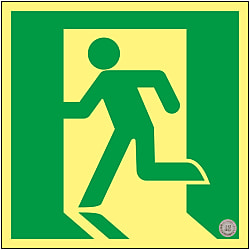 高輝度蓄光避難口誘導標識_1