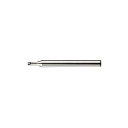 PCD 2枚刃コーナーR付エンドミル　超硬加工用　DCRE-2
