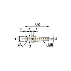 BT30-DTB12用プルスタッド