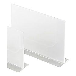 メニュー T型 アクリル製 画像