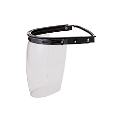 ヘルメット取付型防災面（簡単着脱タイプ） 画像
