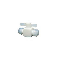 ふっ素樹脂（PTFE） 二方バルブ圧入型