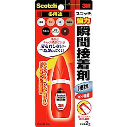 スコッチ（R） 強力瞬間接着剤 多用途