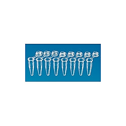 PCR8連チューブ フラットCAP 0.2mL 120連入