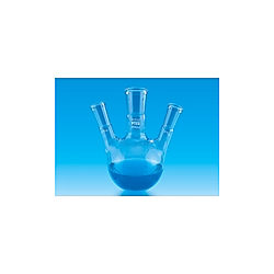 Fine透明共通三口フラスコ 50～1000ml
