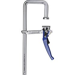 クランプマルチ深アゴ型 ラチェット構造のワンタッチレバー