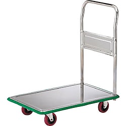 ステンレス製運搬車 （固定ハンドルタイプ）