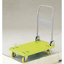 帯電防止性樹脂運搬車 グランカート 折りたたみハンドルタイプ