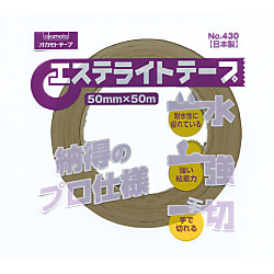 No.430 エステライトテープ カラー （パック品）