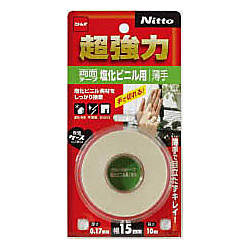 超強力両面テープ 塩化ビニル用薄手 画像