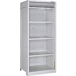 軽中量棚 TLA型 （中棚ボルトレスタイプ､150kgタイプ､高さ1960mm､シャッター付）