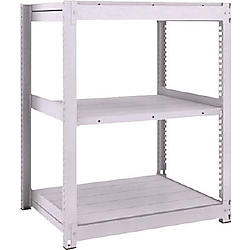 中量ボルトレス棚 TUG型  （450kgタイプ､高さ1200mm､3段タイプ）
