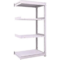 中量ボルトレス棚 TUG型  （450kgタイプ、高さ1800mm、4段タイプ）