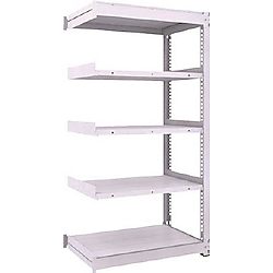 中量ボルトレス棚 TUG型  （450kgタイプ、高さ1800mm、5段タイプ）