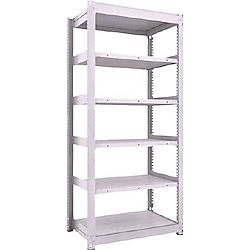 中量ボルトレス棚 TUG型  （450kgタイプ、高さ2100mm、6段タイプ）