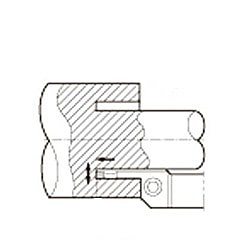 京セラ 溝入れ用ホルダ　KFMS型