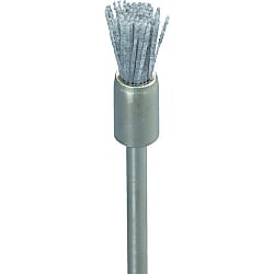 ダイヤモンド砥粒入りナイロンブラシ 線径（0.2～0.5mm）
