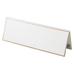 カード立V型 PET 外寸：幅300×高103mm