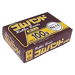 ゴムバンド100g箱入 No14