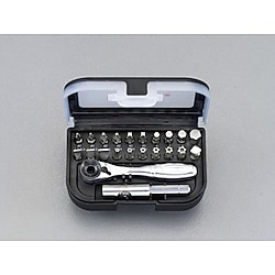 [+ - Hex Torx]ドライバーセット(ラチェットハンドル付)