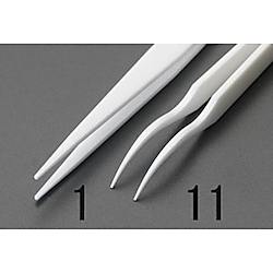 125mm 先丸セラミックピンセット(スジ無し)