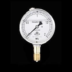 75mm/ 0-25MPa 圧力計(グリセリン入)