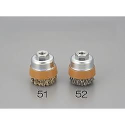 35mm/M10 ワイヤーブラシ(カップ型 スチール製) 画像