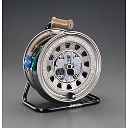 AC125V/15A/30m コードリール(接地付)
