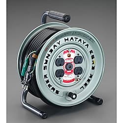 AC125V／15A　コードリール（アース付）