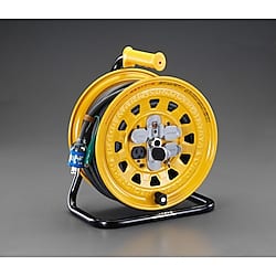 AC125V/15A/30m コードリール(漏電遮断付)