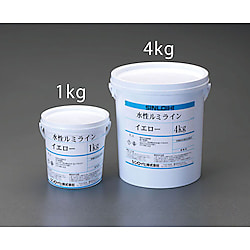 1.0kg 水性床用蛍光塗料(イエロー)
