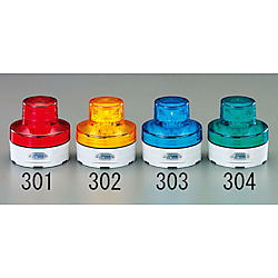 ［単3x4本］LED回転灯 壁面取付用ねじ穴付 画像