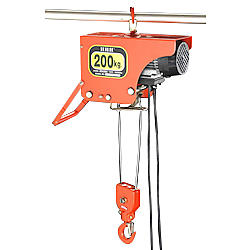 AC100V/200kg×6m 電気ホイスト