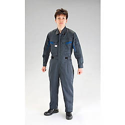 つなぎ作業服（アクアチタン含浸テープ採用）