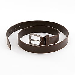 布施商店 作業用ベルト 牛革1枚ステッチベルト35mm FT-1022 チョコ