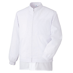 ミドリ安全 白衣 春夏 長袖 ブルゾン MHS325W 上 M