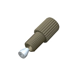PEEKナット Φ3.2mm/Φ1.6mm 1/4-28UNF/M6 画像