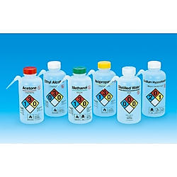 サーモフィッシャー 薬品識別洗浄瓶 LDPE 500mL 蒸留水用